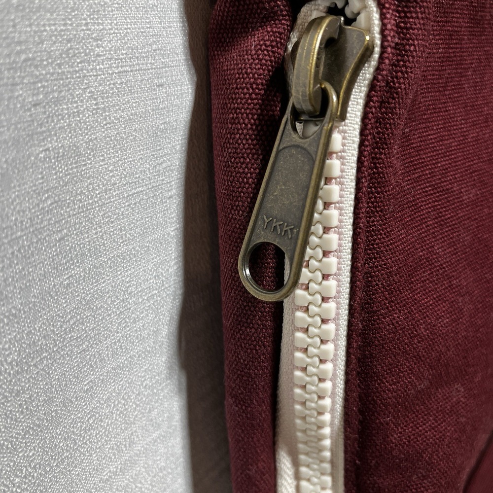 Kavu True Outdoor Wear Canvas Tote Shoulder Bag With Backpack Straps Burgundy - Picture 9 of 16